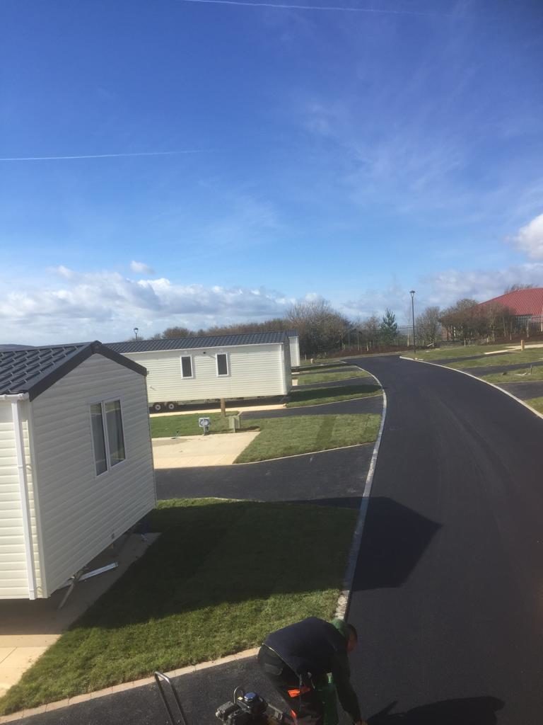 Blue Dolphin Caravan Park Filey JEM Road Construction